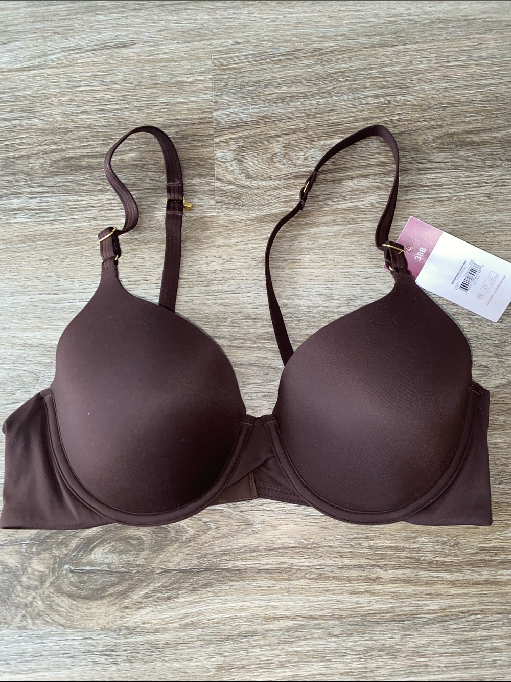 Everyday Smooth Molded Bra - Deep Brown